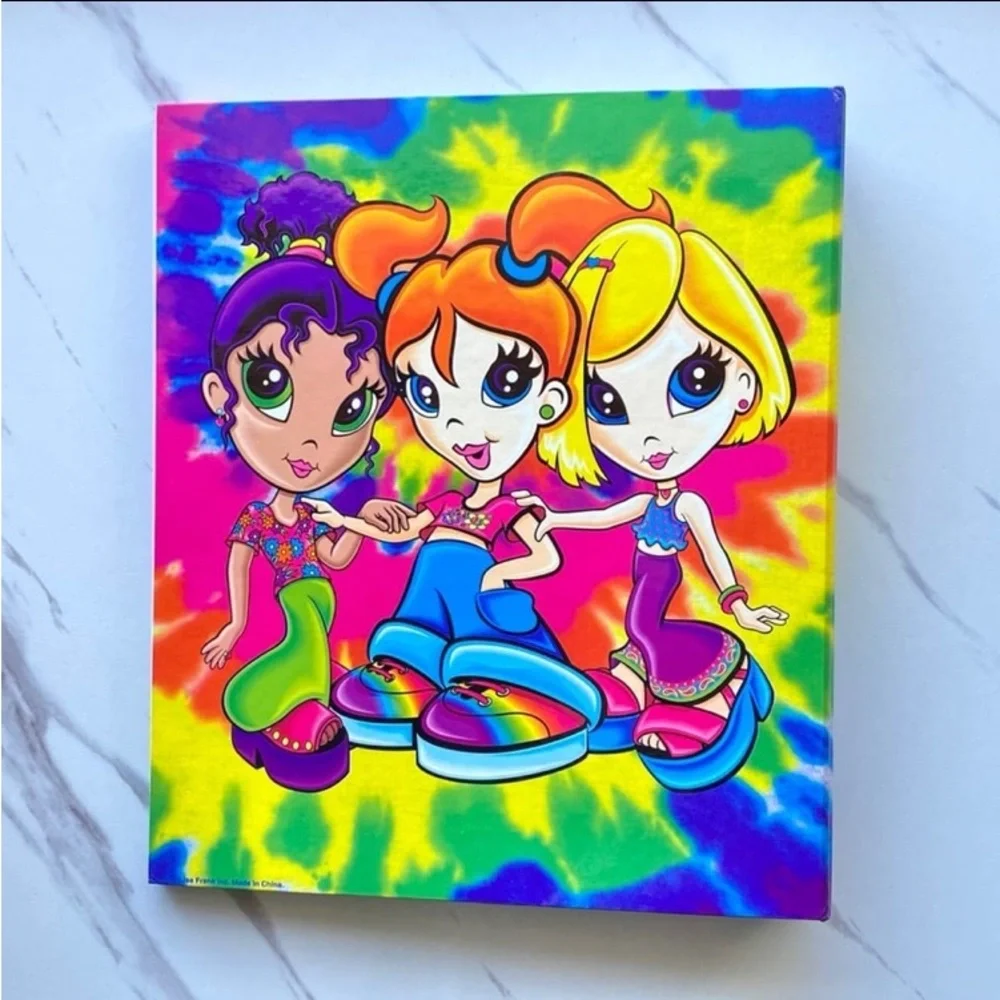 VTG Lisa Frank Fab Friends memory book - 24 pages